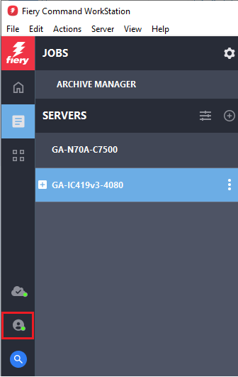 ColorGuard does not appear in the Command WorkStation Server menu