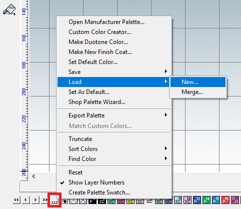 How to Create Palette Swatch... in SignLab.
