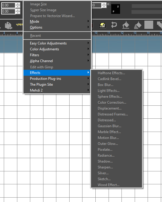 How to add Effects to objects in Signlab