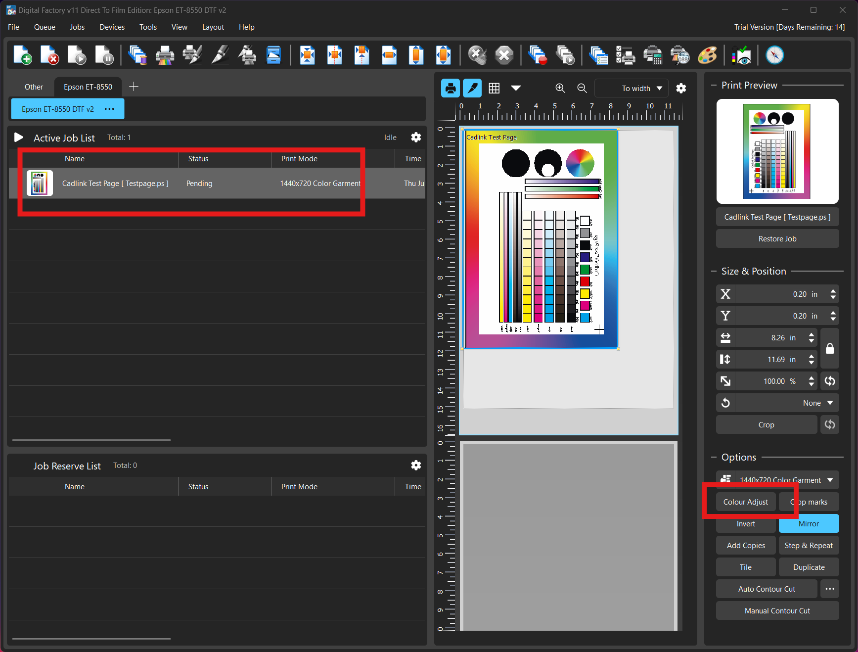 Fixing common white printing issues in Digital Factory
