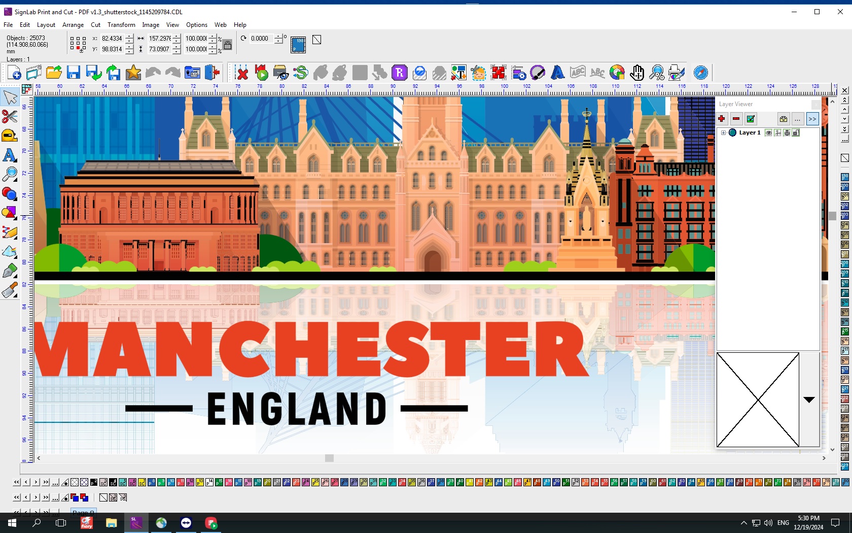 Importing full vector-based .eps files in SignLab results in pixelated ...