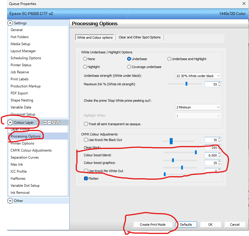 Using Color Boost Blend and Color Boost Graphics