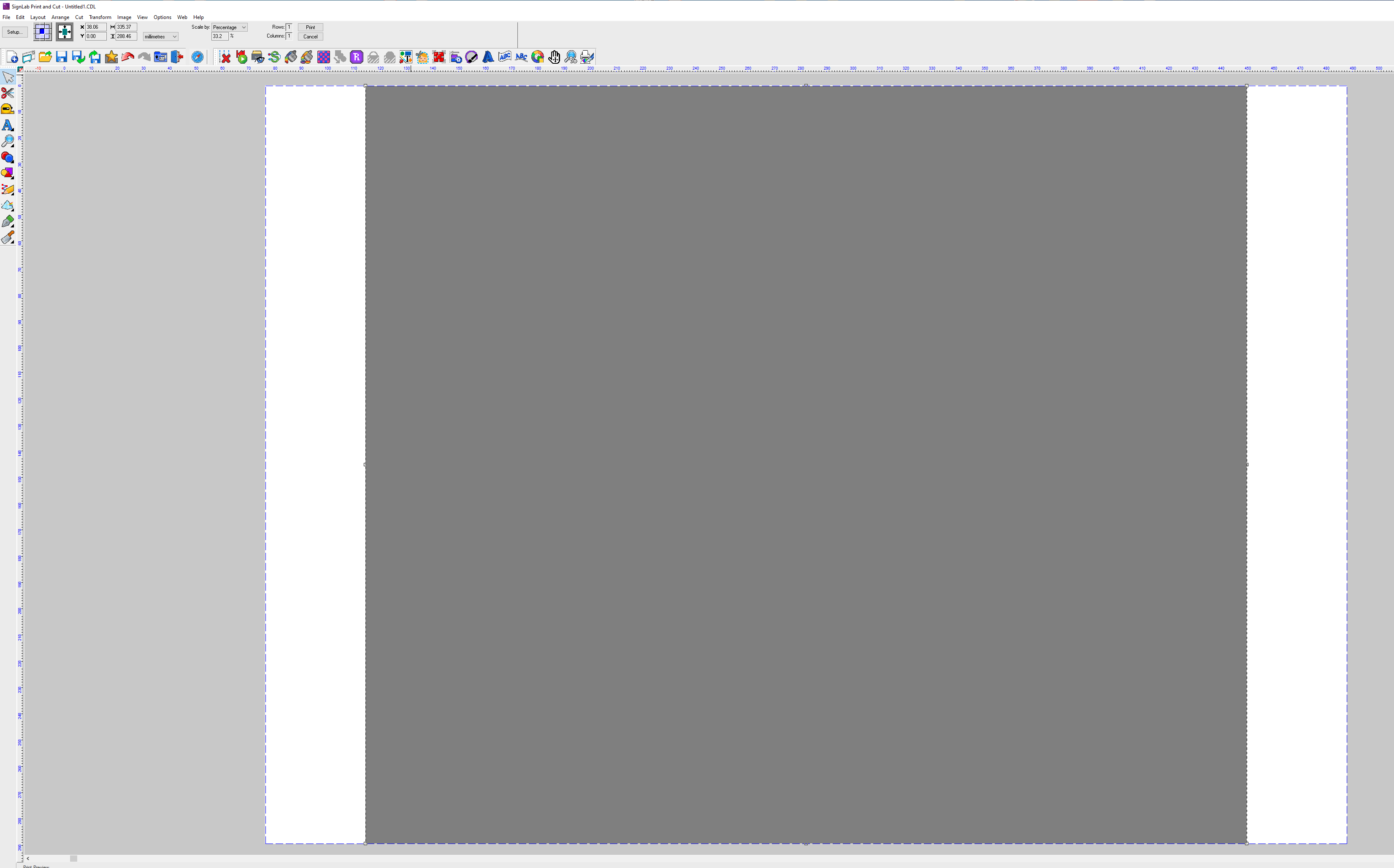 Make prints to Fit to printer page size or scale to fit