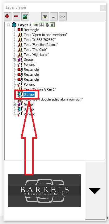 How to use Layer Viewer to select and delete objects.
