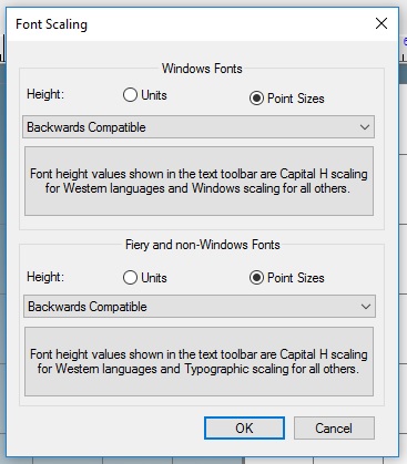 How to change the Font Size in SignLab