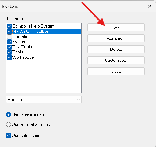 Signlab 11 - Creating and Saving Custom Toolbars