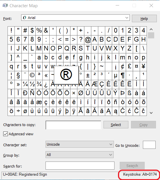 Using the Character Picker © - Signlab, Engravelab, Profilelab